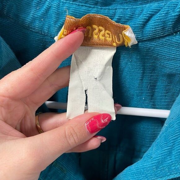 Turquoise Dress Size Medium by Alain Toussaint - Elegant & Chic! - Picture 5 of 6